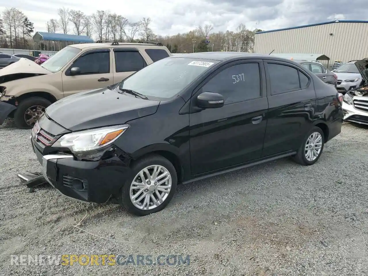 1 Photograph of a damaged car ML32FVFJ6MHF06109 MITSUBISHI MIRAGE 2021