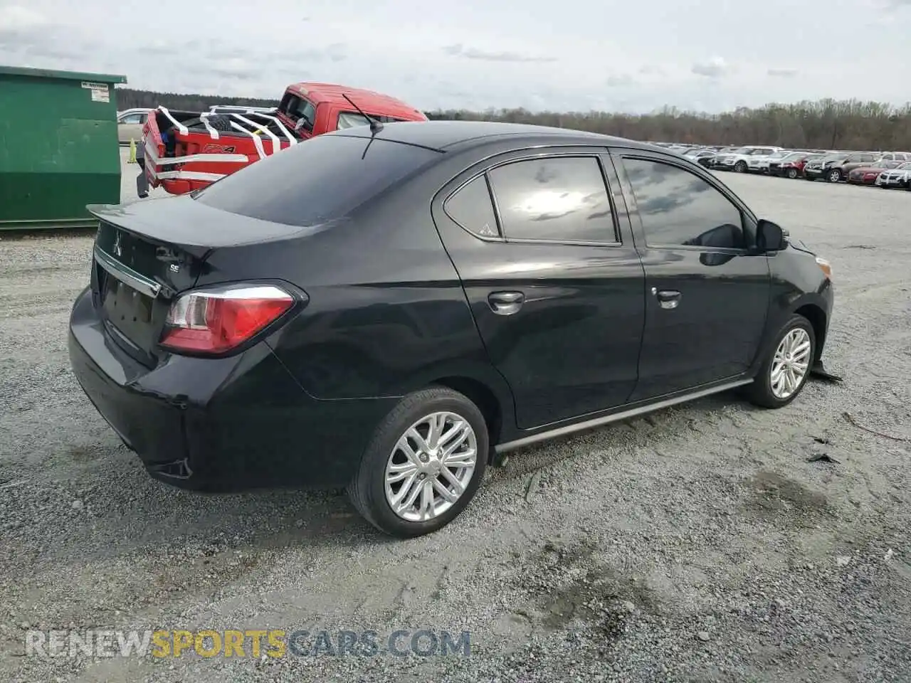 3 Photograph of a damaged car ML32FVFJ6MHF06109 MITSUBISHI MIRAGE 2021