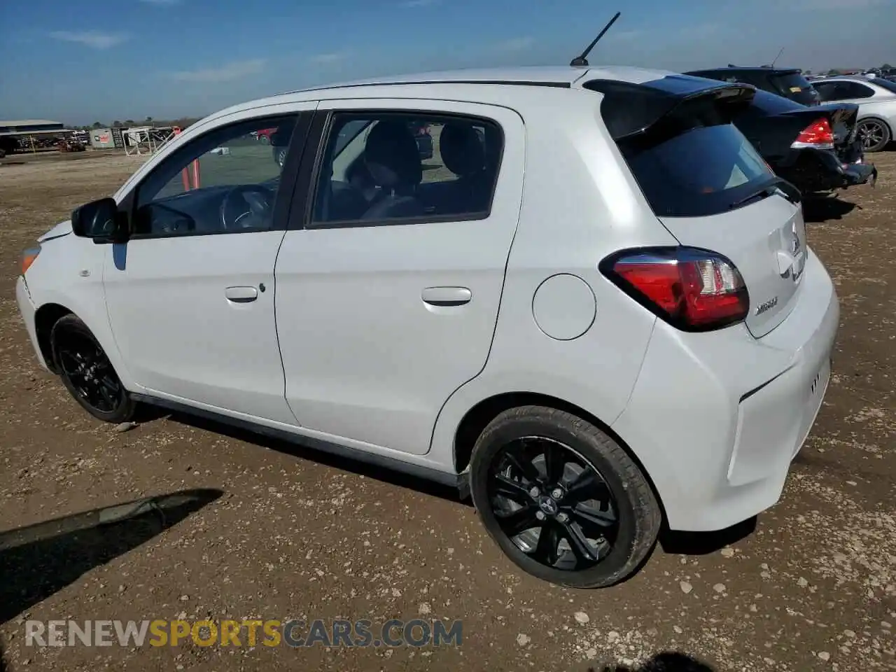 2 Photograph of a damaged car ML32AWHJ0NH003739 MITSUBISHI MIRAGE 2022