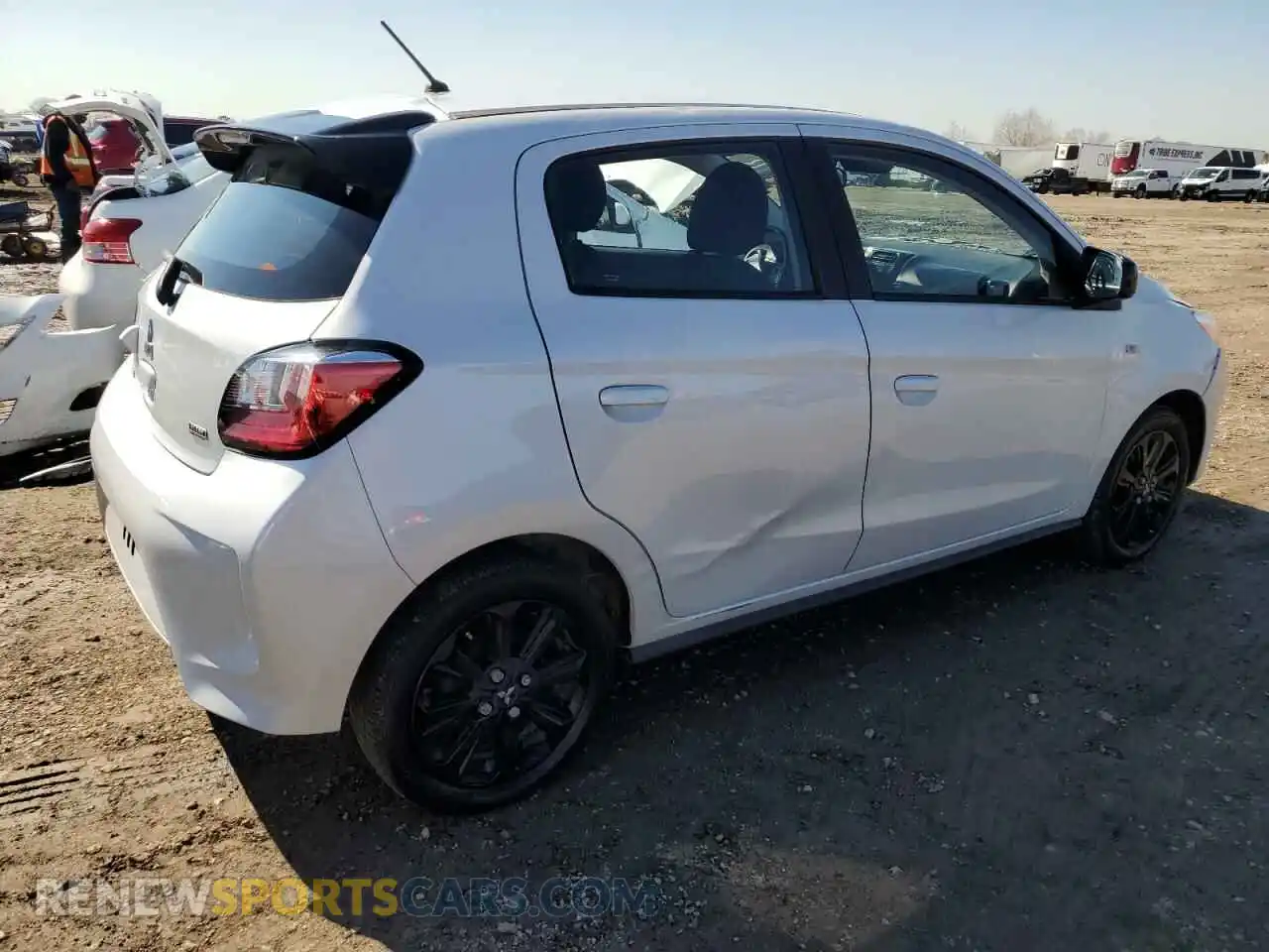 3 Photograph of a damaged car ML32AWHJ0NH003739 MITSUBISHI MIRAGE 2022