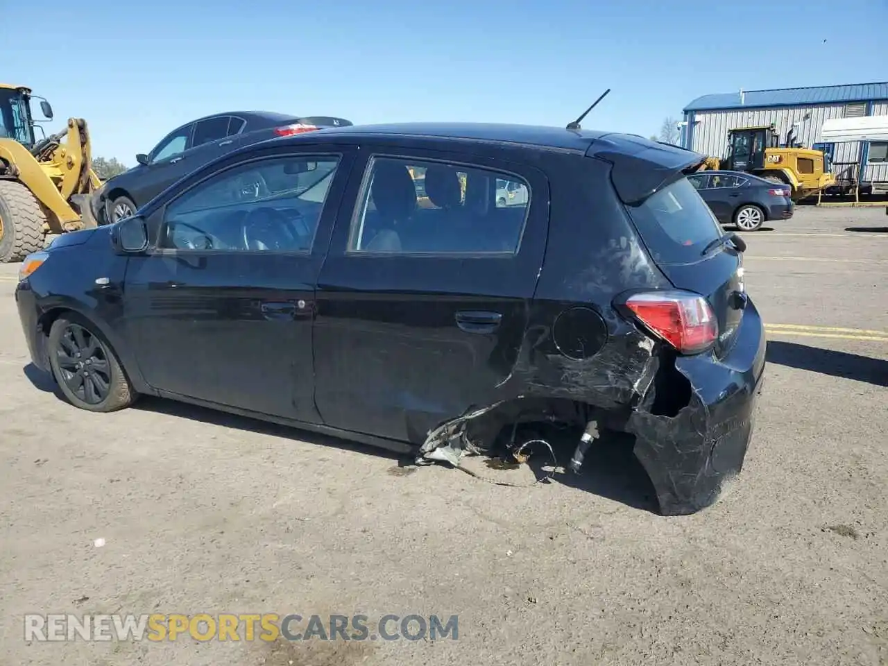 2 Photograph of a damaged car ML32AWHJ2NH002981 MITSUBISHI MIRAGE 2022