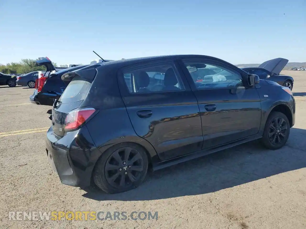 3 Photograph of a damaged car ML32AWHJ2NH002981 MITSUBISHI MIRAGE 2022