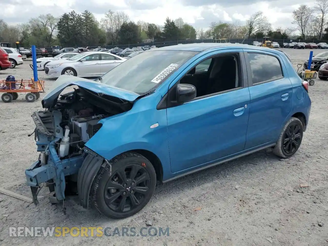 1 fotografías del automóvil dañado ML32AWHJ7NH009408 MITSUBISHI MIRAGE 2022