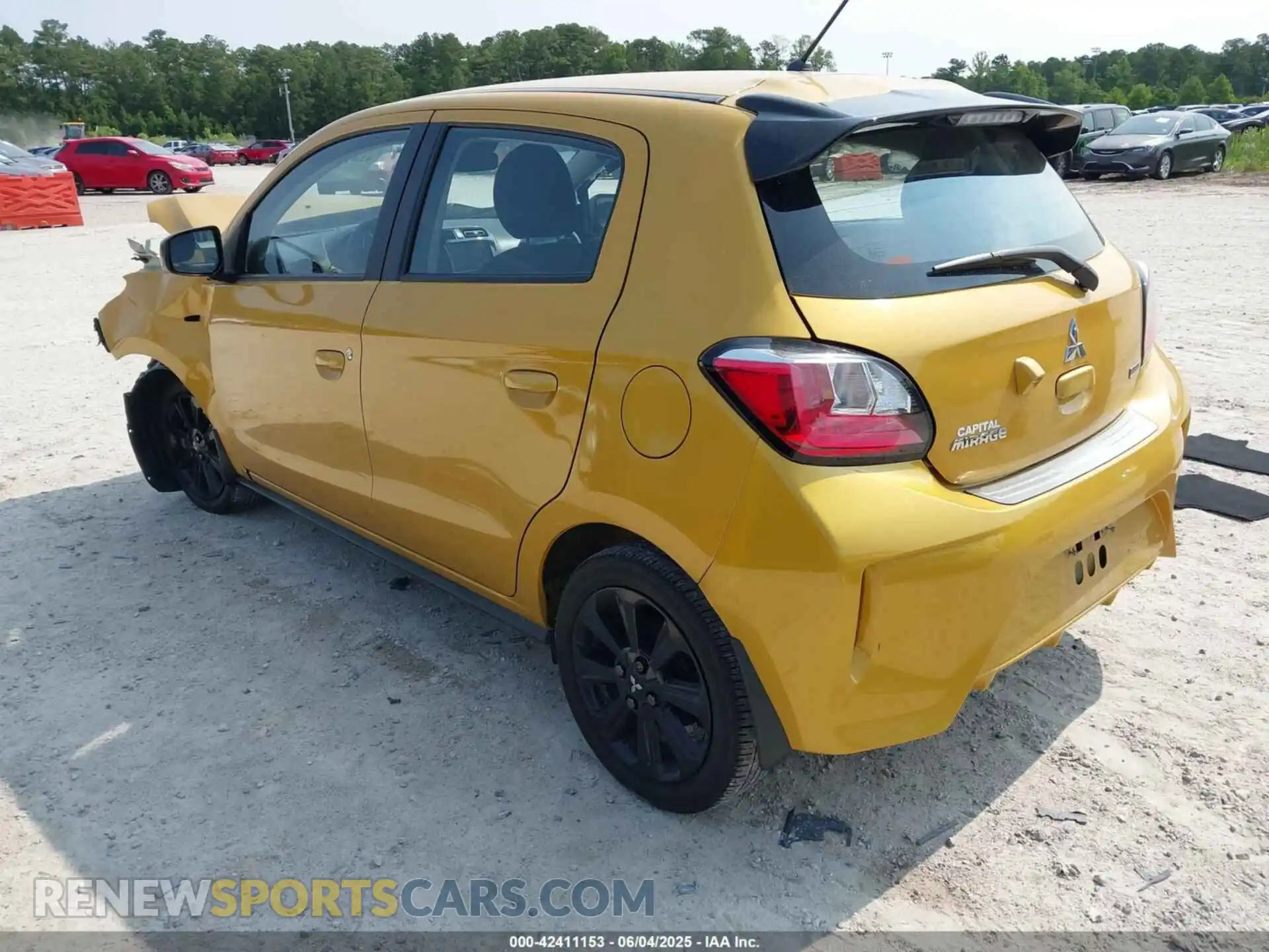 3 Фотография поврежденного автомобиля ML32AWHJ9NH006106 MITSUBISHI MIRAGE 2022