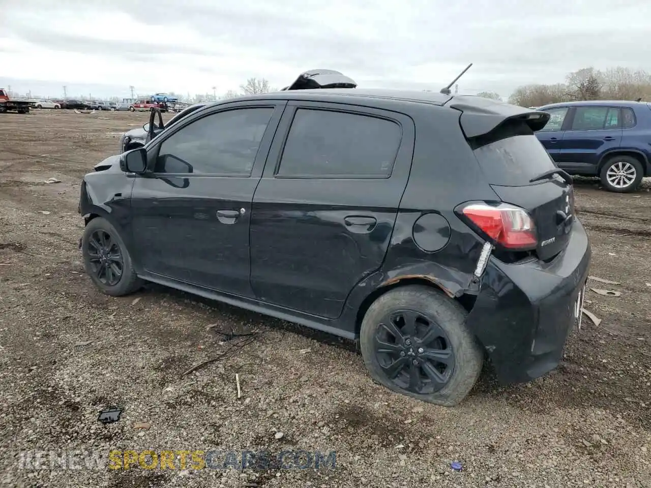 2 Photograph of a damaged car ML32AWHJXNH003778 MITSUBISHI MIRAGE 2022