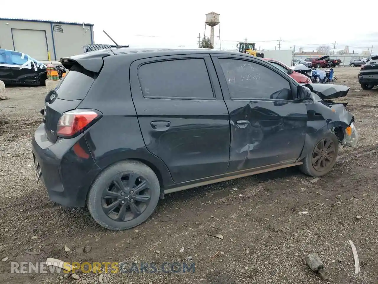 3 Photograph of a damaged car ML32AWHJXNH003778 MITSUBISHI MIRAGE 2022