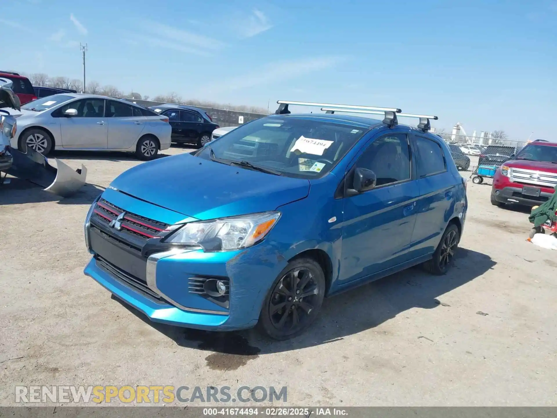 2 Photograph of a damaged car ML32AWHJXNH004963 MITSUBISHI MIRAGE 2022