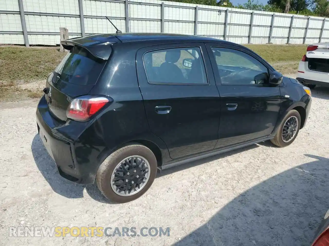 3 fotografías del automóvil dañado ML32AUHJ1PH003840 MITSUBISHI MIRAGE 2023