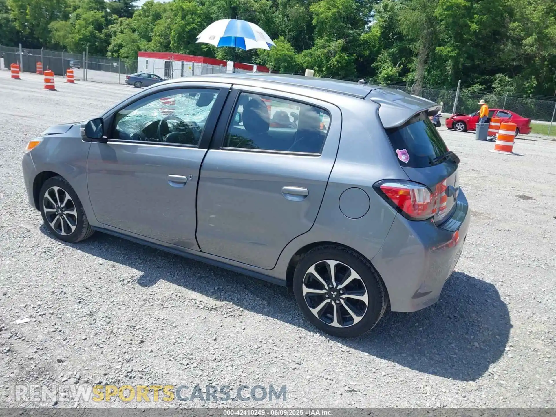 3 fotografías del automóvil dañado ML32AWHJ1PH000898 MITSUBISHI MIRAGE 2023