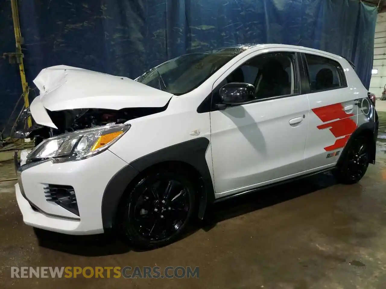 1 Photograph of a damaged car ML32AWHJ3PH006444 MITSUBISHI MIRAGE 2023