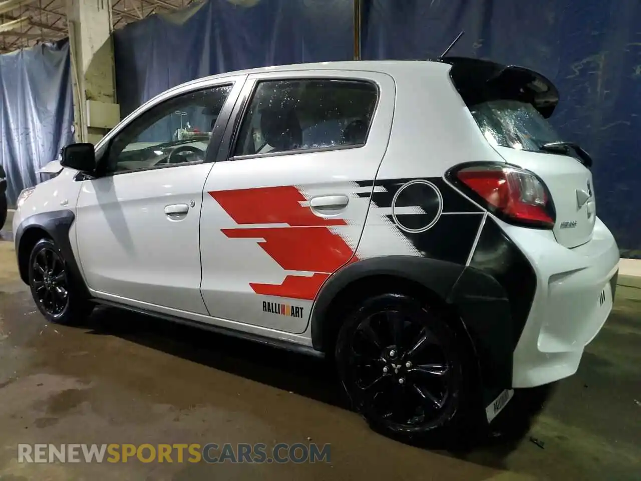 2 Photograph of a damaged car ML32AWHJ3PH006444 MITSUBISHI MIRAGE 2023