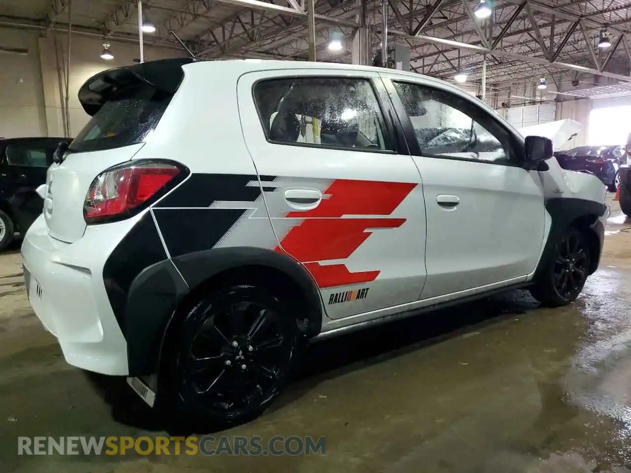 3 Photograph of a damaged car ML32AWHJ3PH006444 MITSUBISHI MIRAGE 2023
