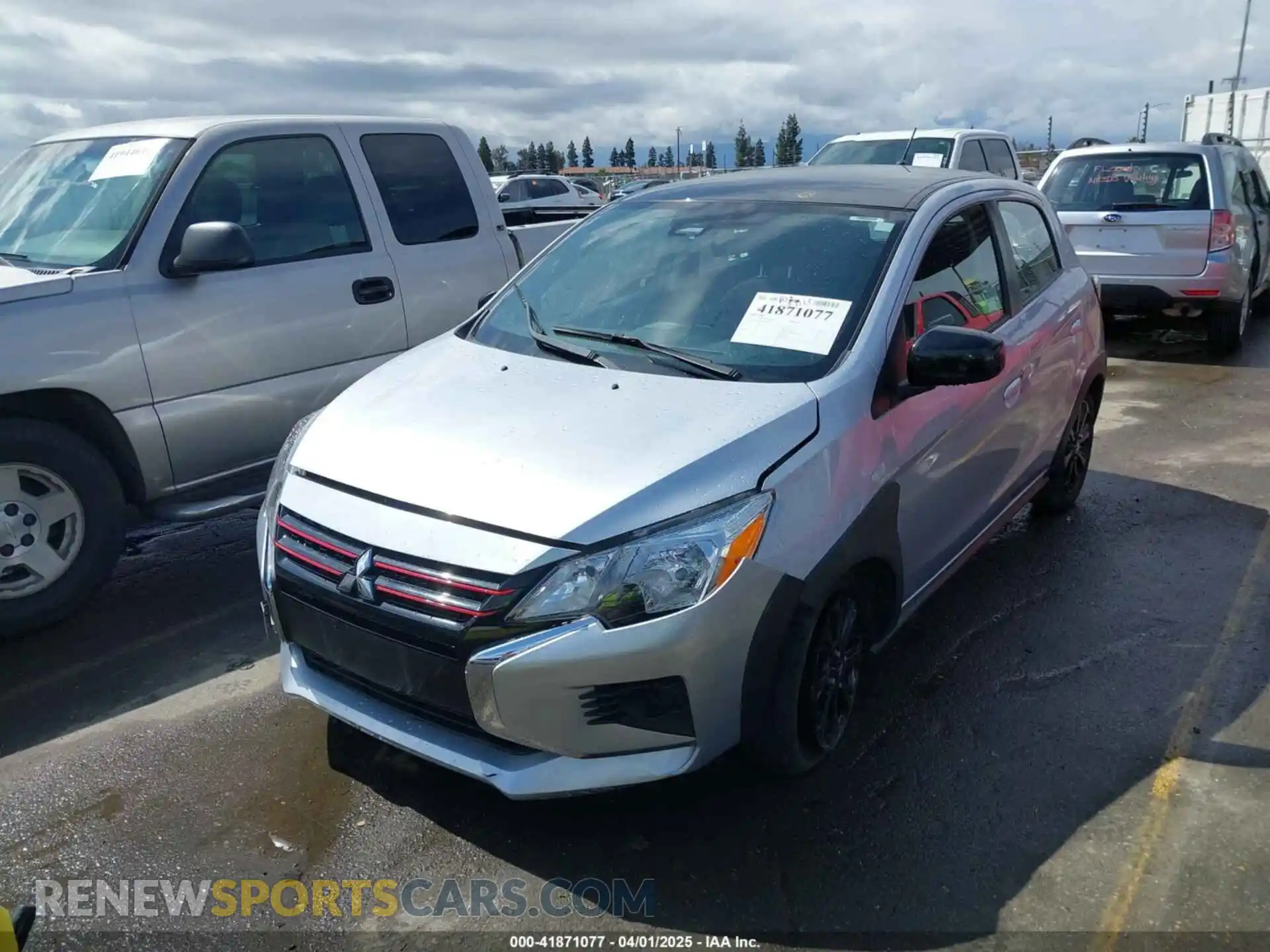 2 Photograph of a damaged car ML32AWHJ4PH000832 MITSUBISHI MIRAGE 2023