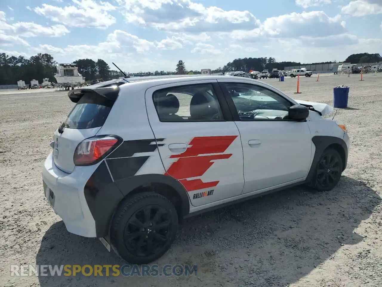 3 Photograph of a damaged car ML32AWHJ9PH005928 MITSUBISHI MIRAGE 2023