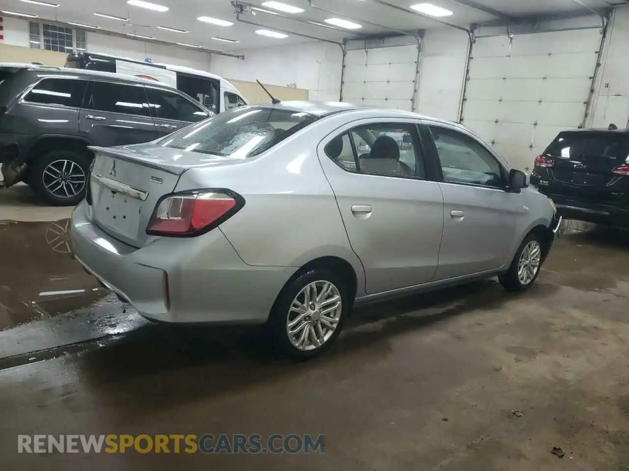 3 Photograph of a damaged car ML32FUFJ2PHF01228 MITSUBISHI MIRAGE 2023