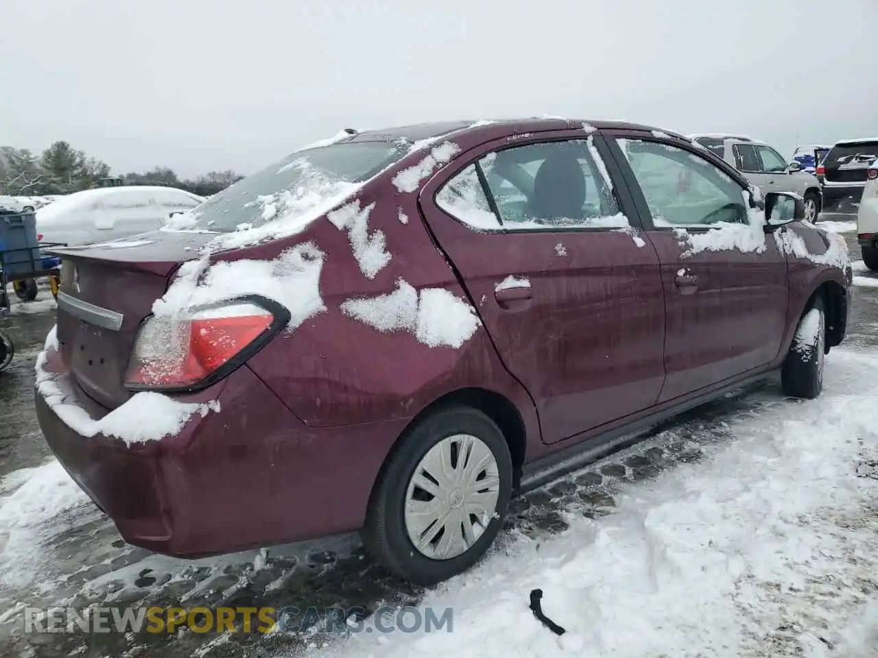 3 Photograph of a damaged car ML32FUFJ3PHF01044 MITSUBISHI MIRAGE 2023
