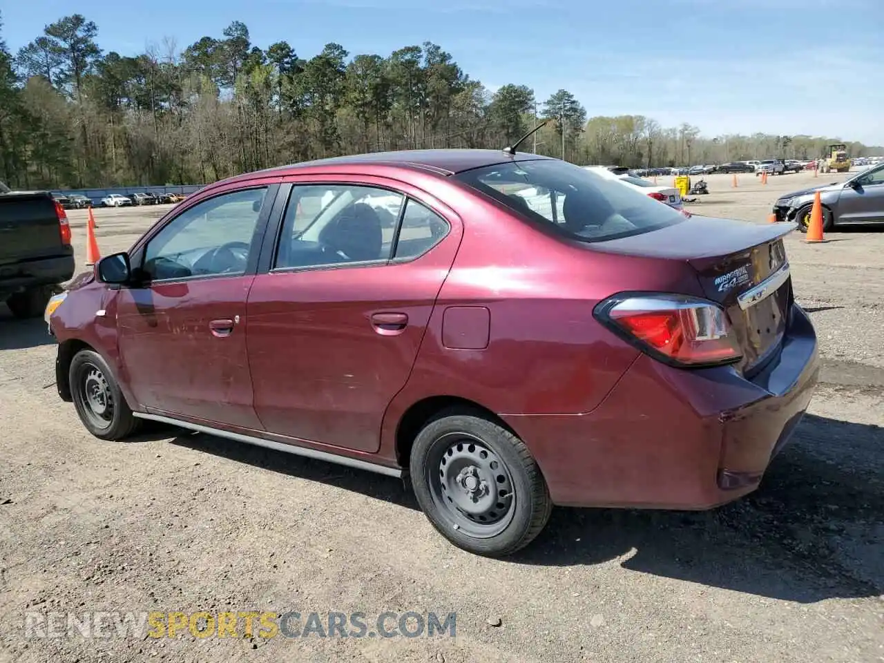 2 Photograph of a damaged car ML32FUFJ9PHF04417 MITSUBISHI MIRAGE 2023