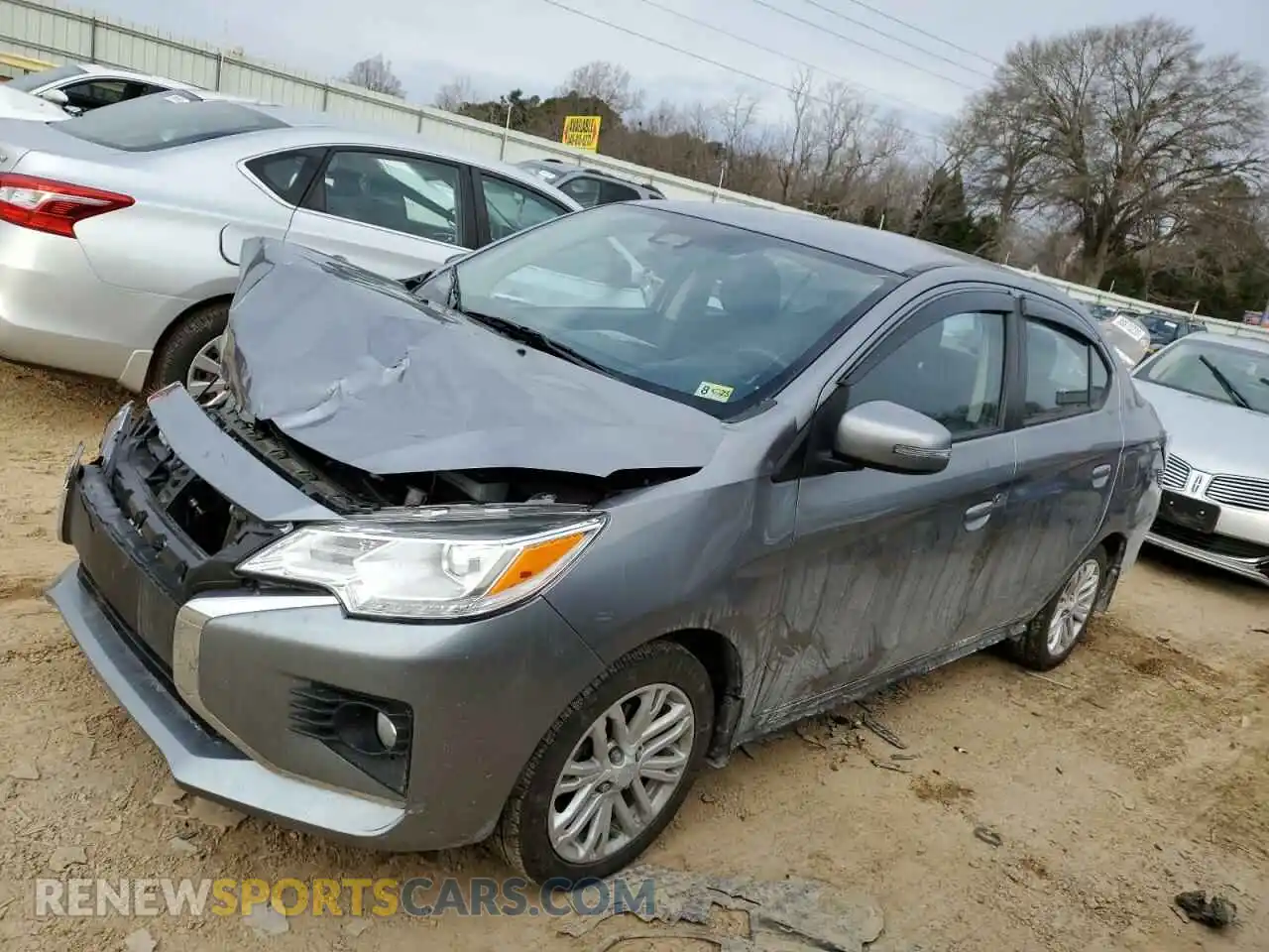 1 Photograph of a damaged car ML32FVFJ2PHF05284 MITSUBISHI MIRAGE 2023
