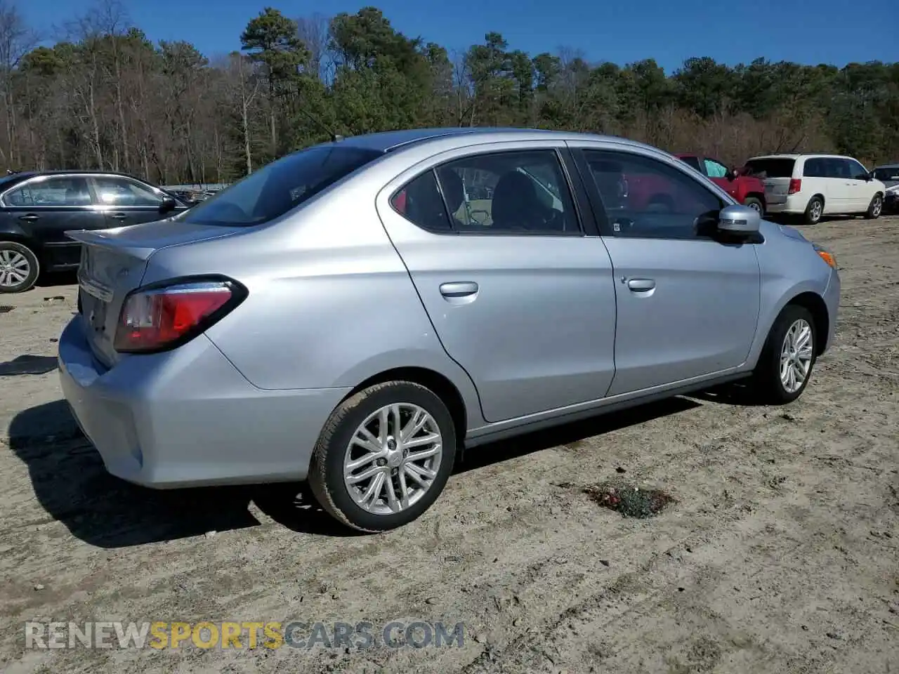 3 Photograph of a damaged car ML32FVFJ3PHF02927 MITSUBISHI MIRAGE 2023