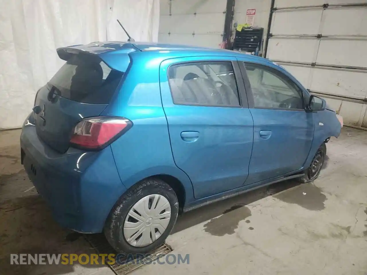 3 fotografías del automóvil dañado ML32AUHJ0RH011382 MITSUBISHI MIRAGE 2024
