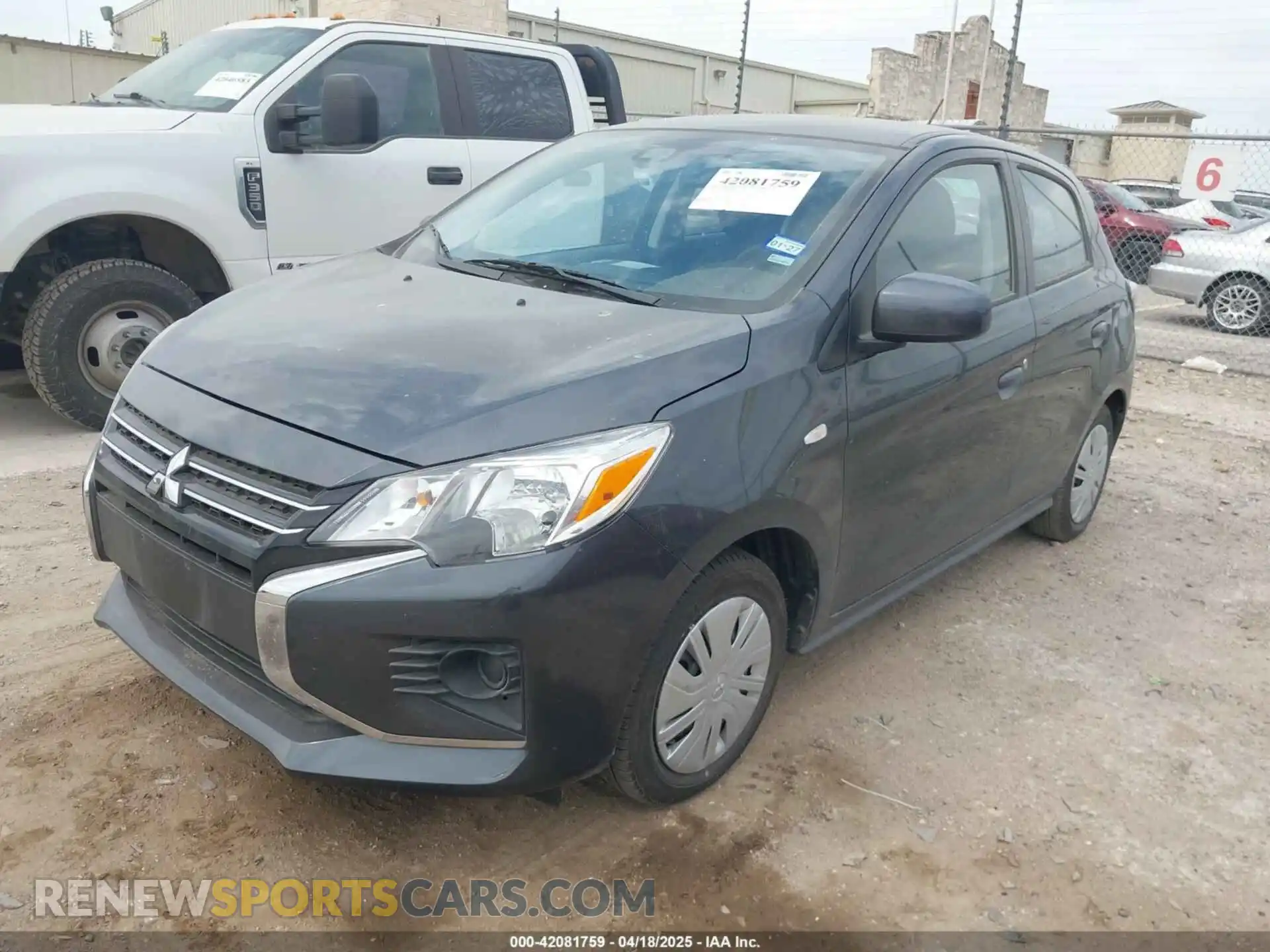 2 Photograph of a damaged car ML32AUHJ2RH032105 MITSUBISHI MIRAGE 2024