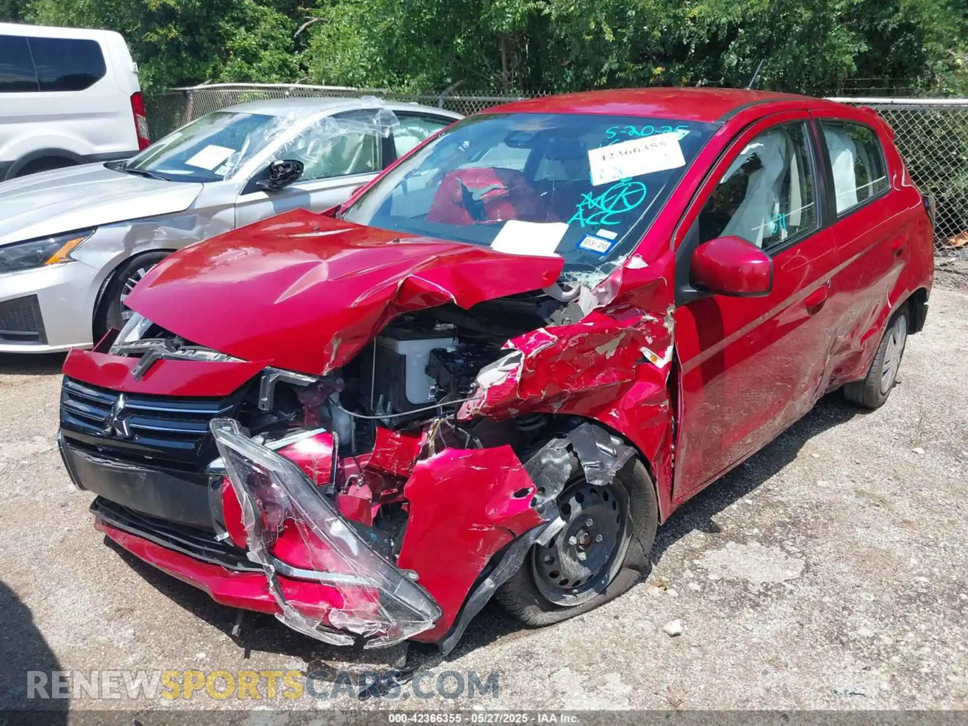 2 Фотография поврежденного автомобиля ML32AUHJ5RH007960 MITSUBISHI MIRAGE 2024