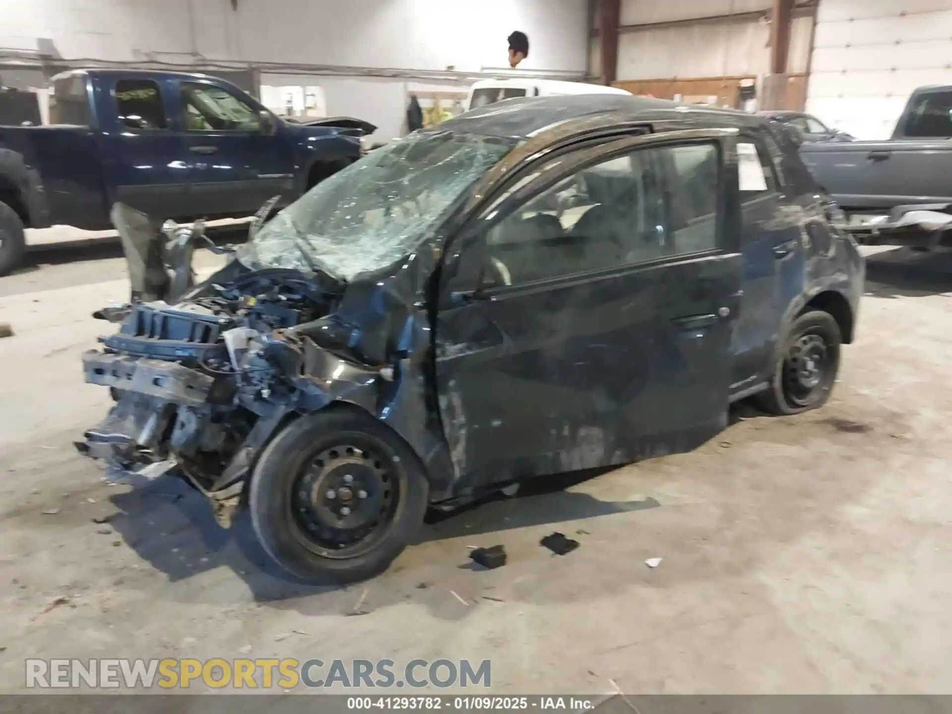 2 fotografías del automóvil dañado ML32AUHJ6RH002265 MITSUBISHI MIRAGE 2024