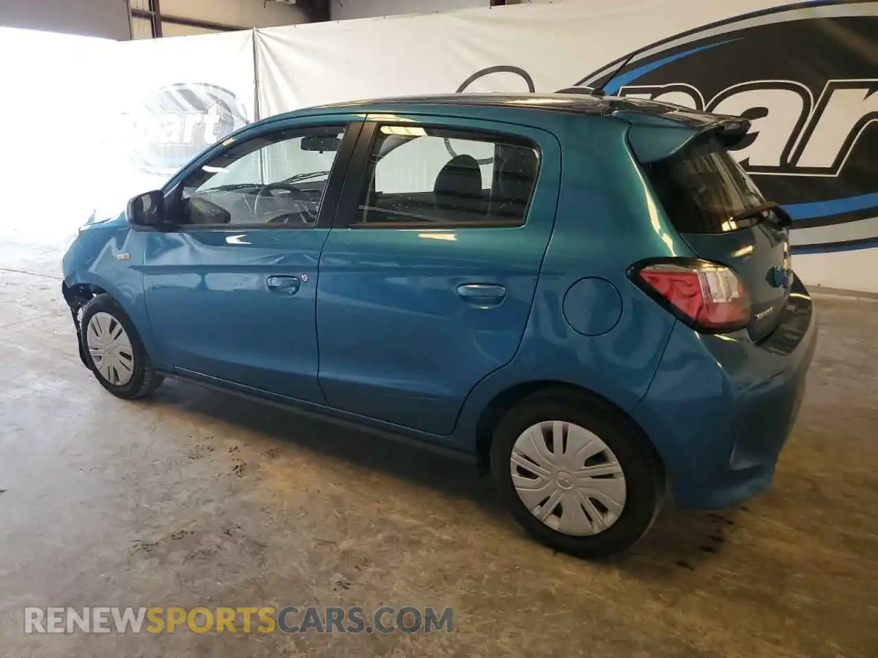 2 fotografías del automóvil dañado ML32AUHJ6RH006204 MITSUBISHI MIRAGE 2024