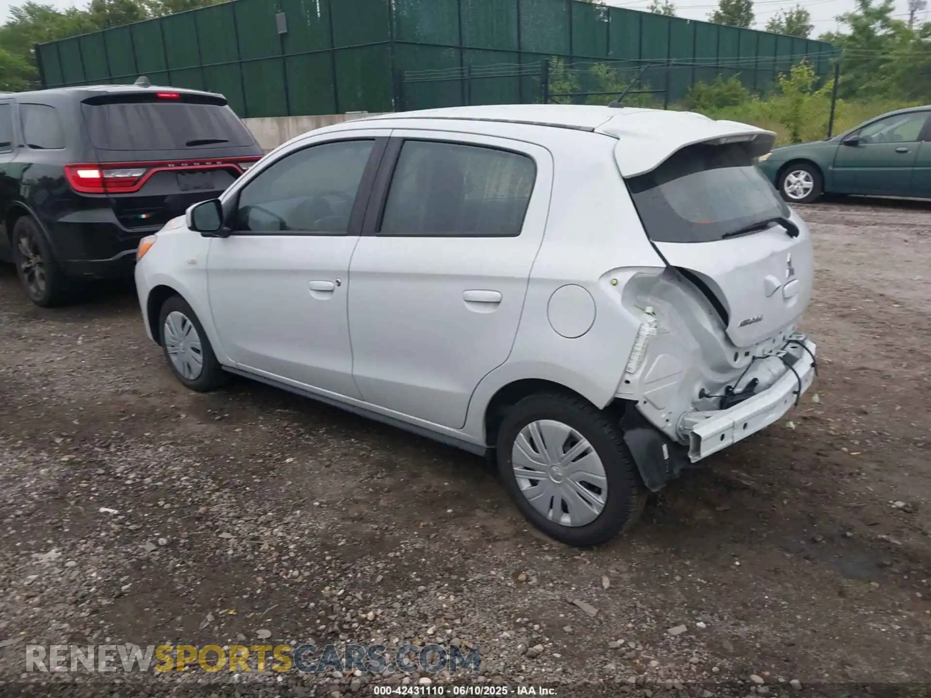 3 Photograph of a damaged car ML32AUHJ6RH010950 MITSUBISHI MIRAGE 2024