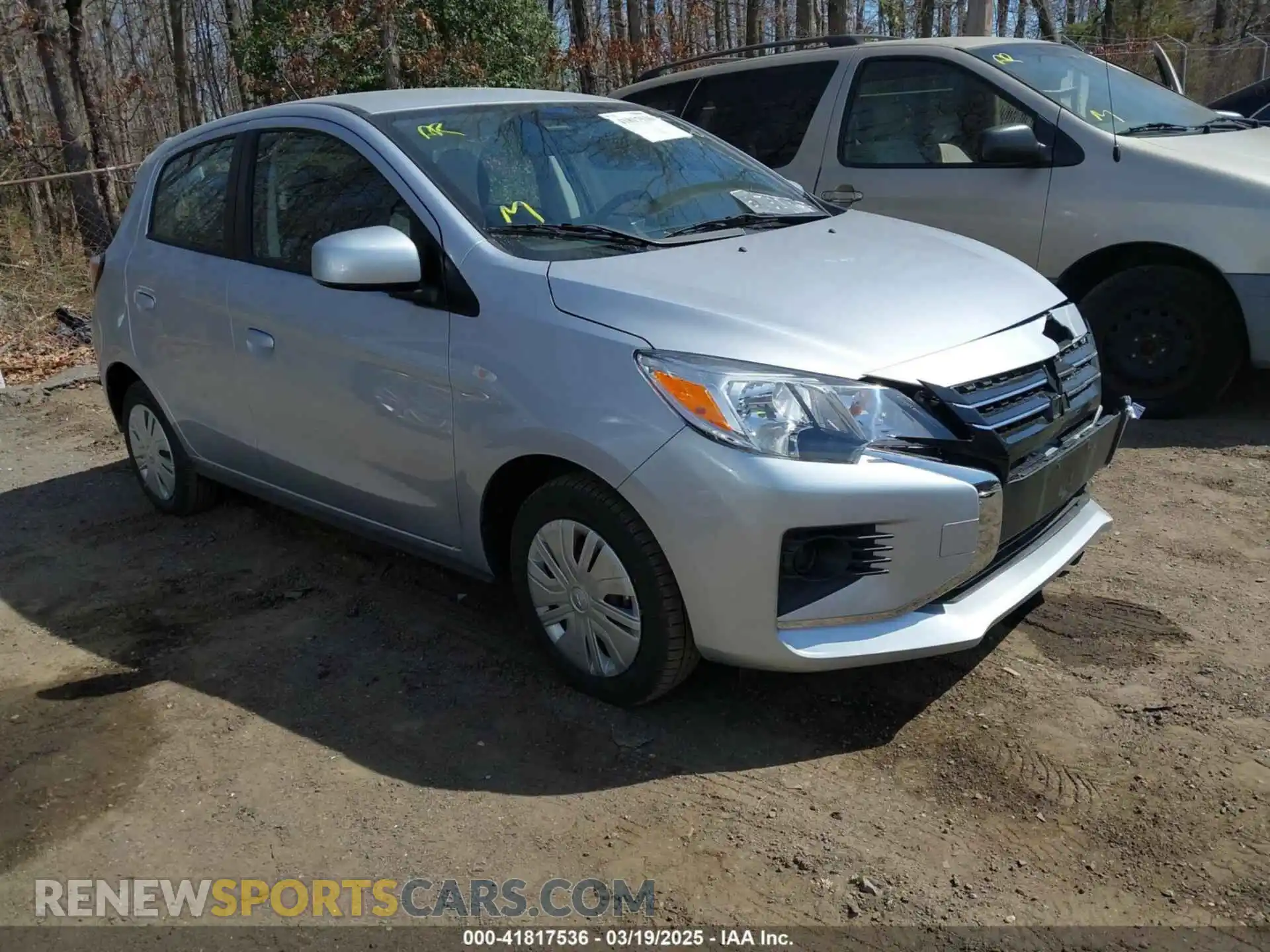 1 Photograph of a damaged car ML32AUHJ7RH033220 MITSUBISHI MIRAGE 2024