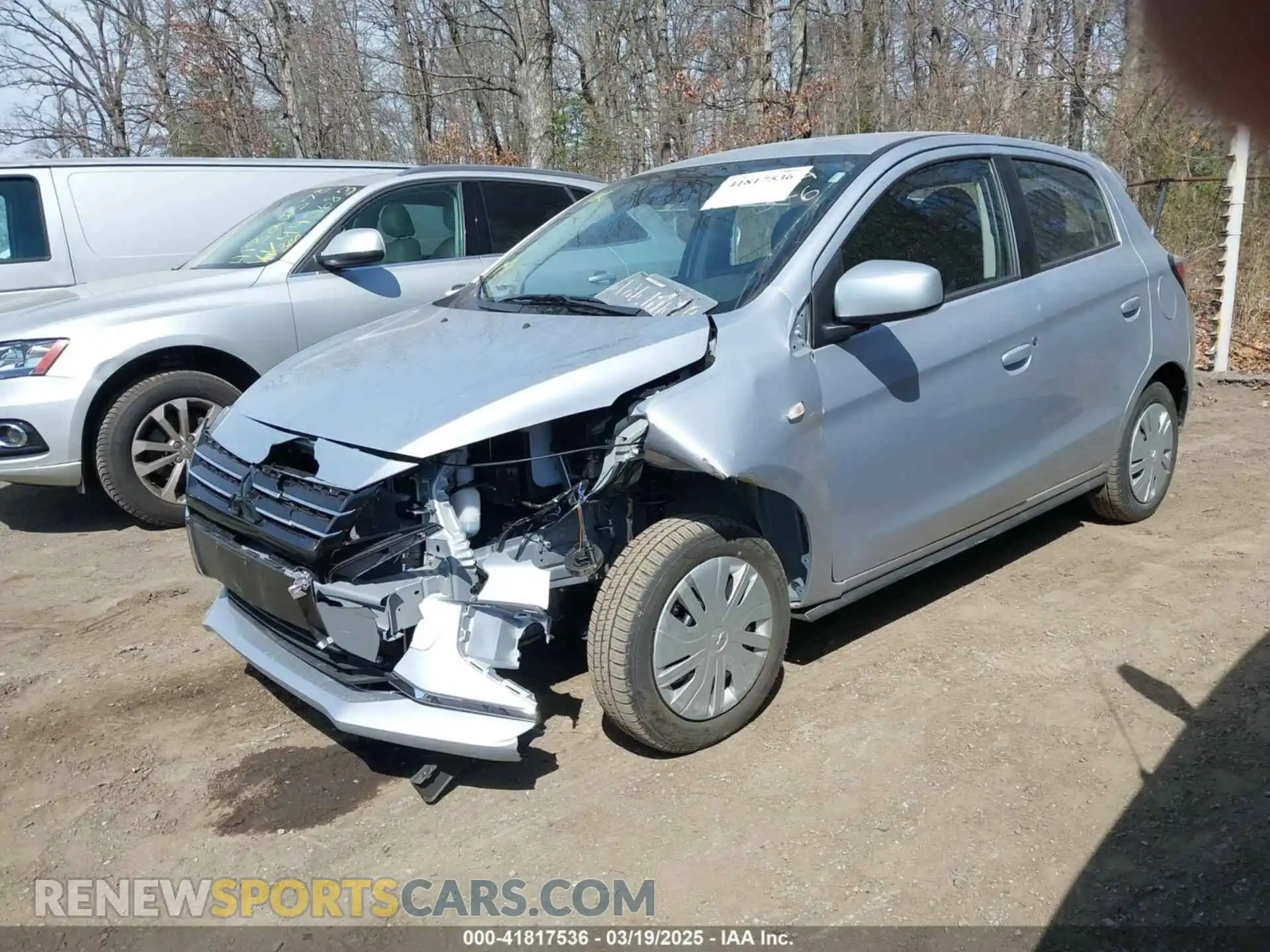 2 Photograph of a damaged car ML32AUHJ7RH033220 MITSUBISHI MIRAGE 2024