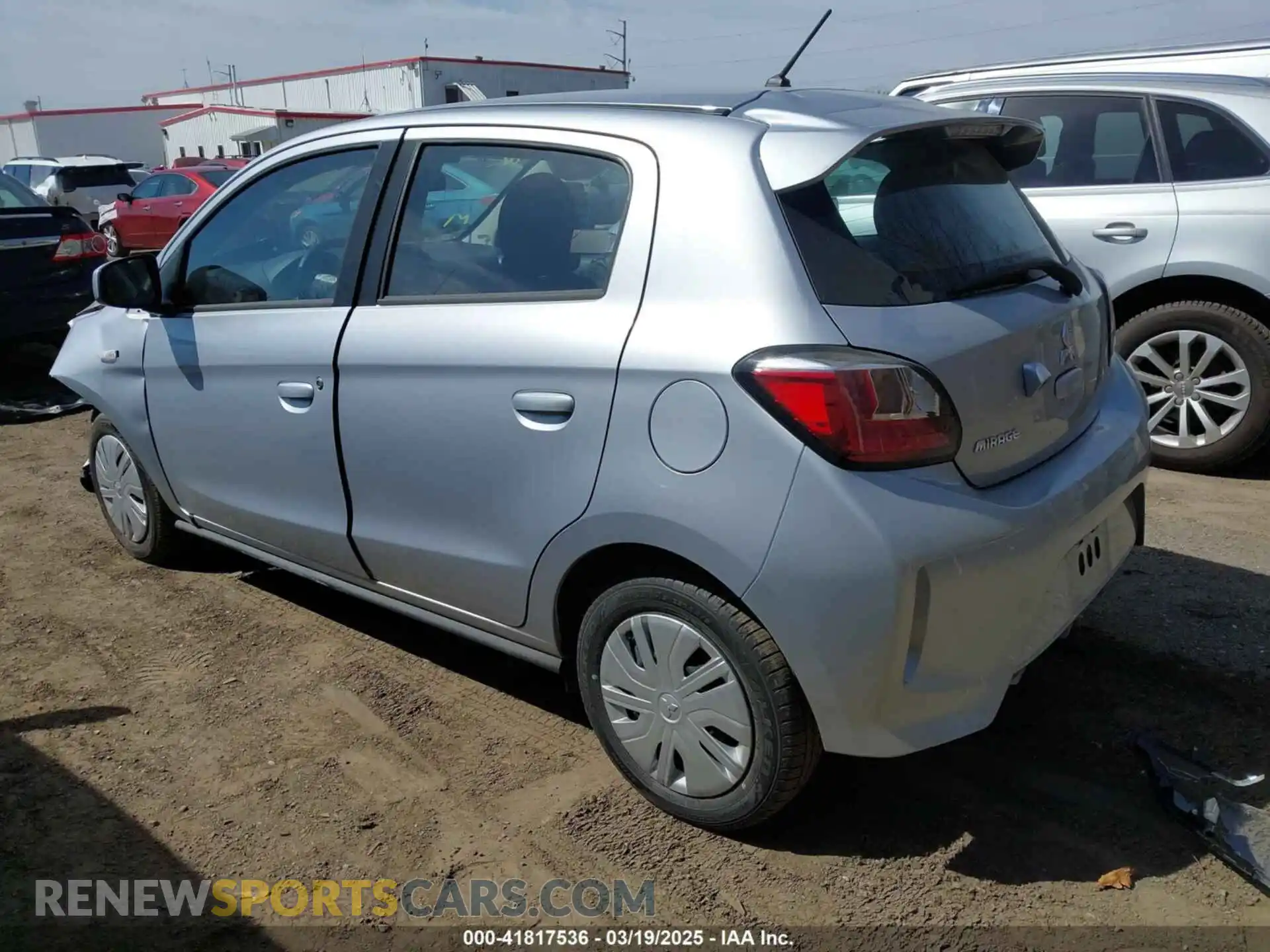 3 Photograph of a damaged car ML32AUHJ7RH033220 MITSUBISHI MIRAGE 2024