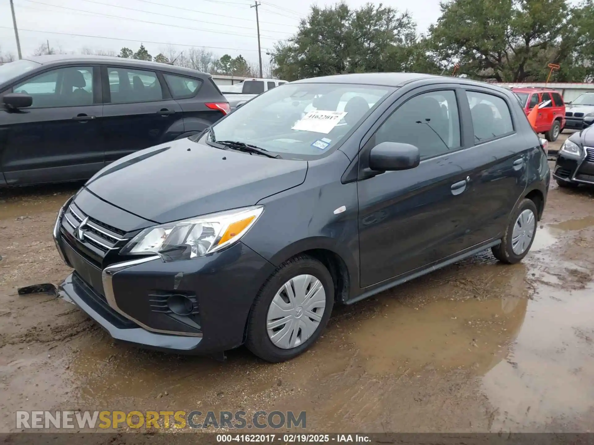 2 Photograph of a damaged car ML32AUHJXRH015925 MITSUBISHI MIRAGE 2024