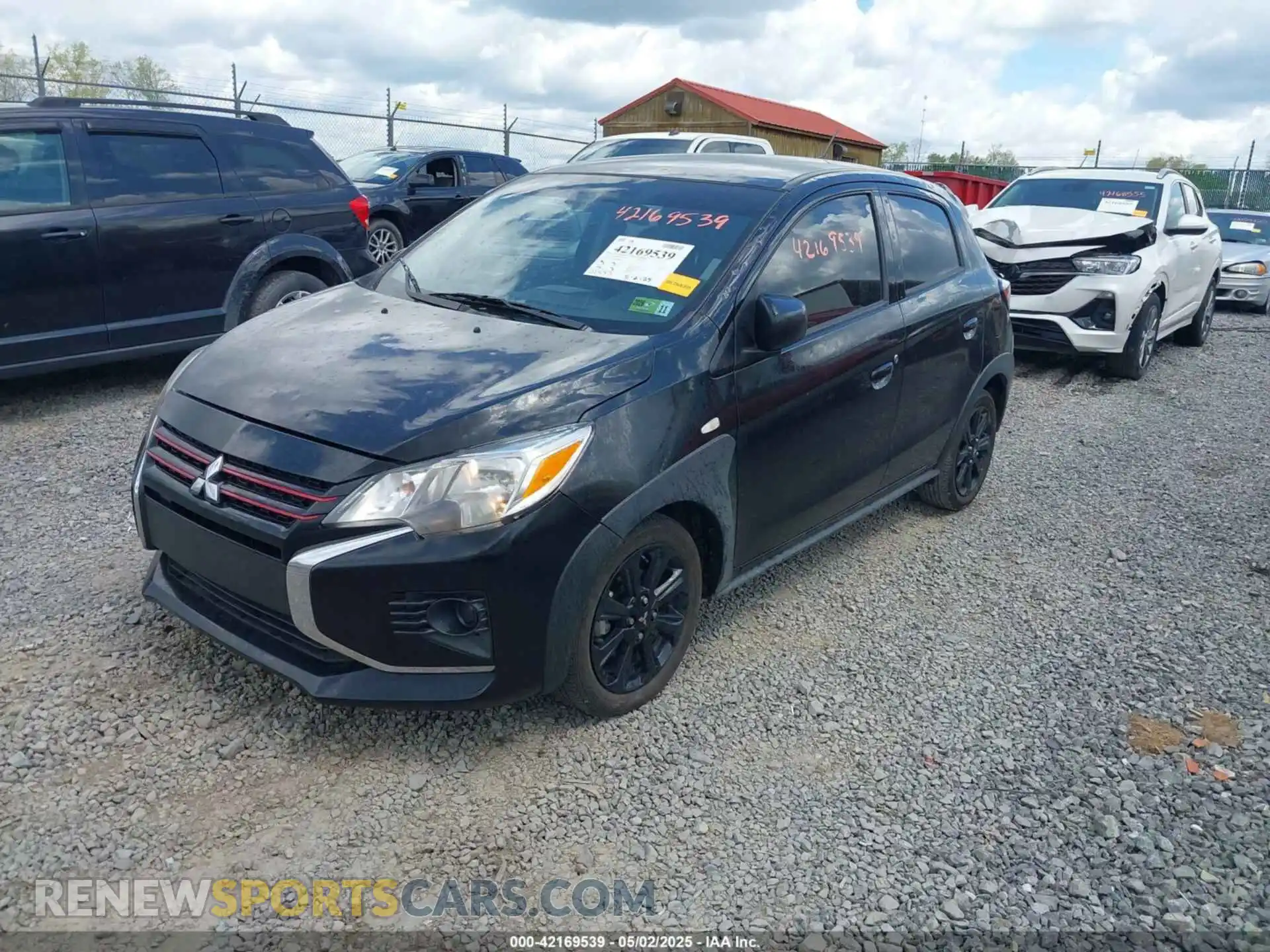 2 Photograph of a damaged car ML32AWHJ0RH004427 MITSUBISHI MIRAGE 2024