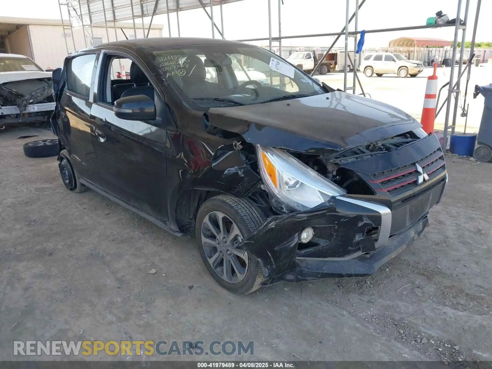 1 Photograph of a damaged car ML32AWHJ1RH007708 MITSUBISHI MIRAGE 2024