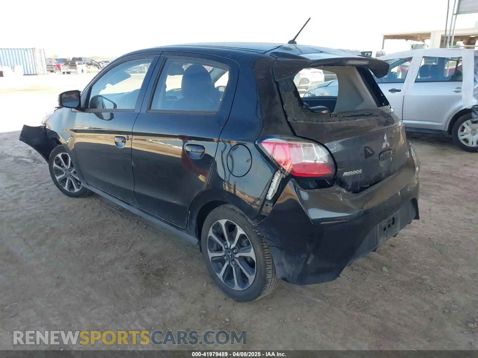 3 Photograph of a damaged car ML32AWHJ1RH007708 MITSUBISHI MIRAGE 2024