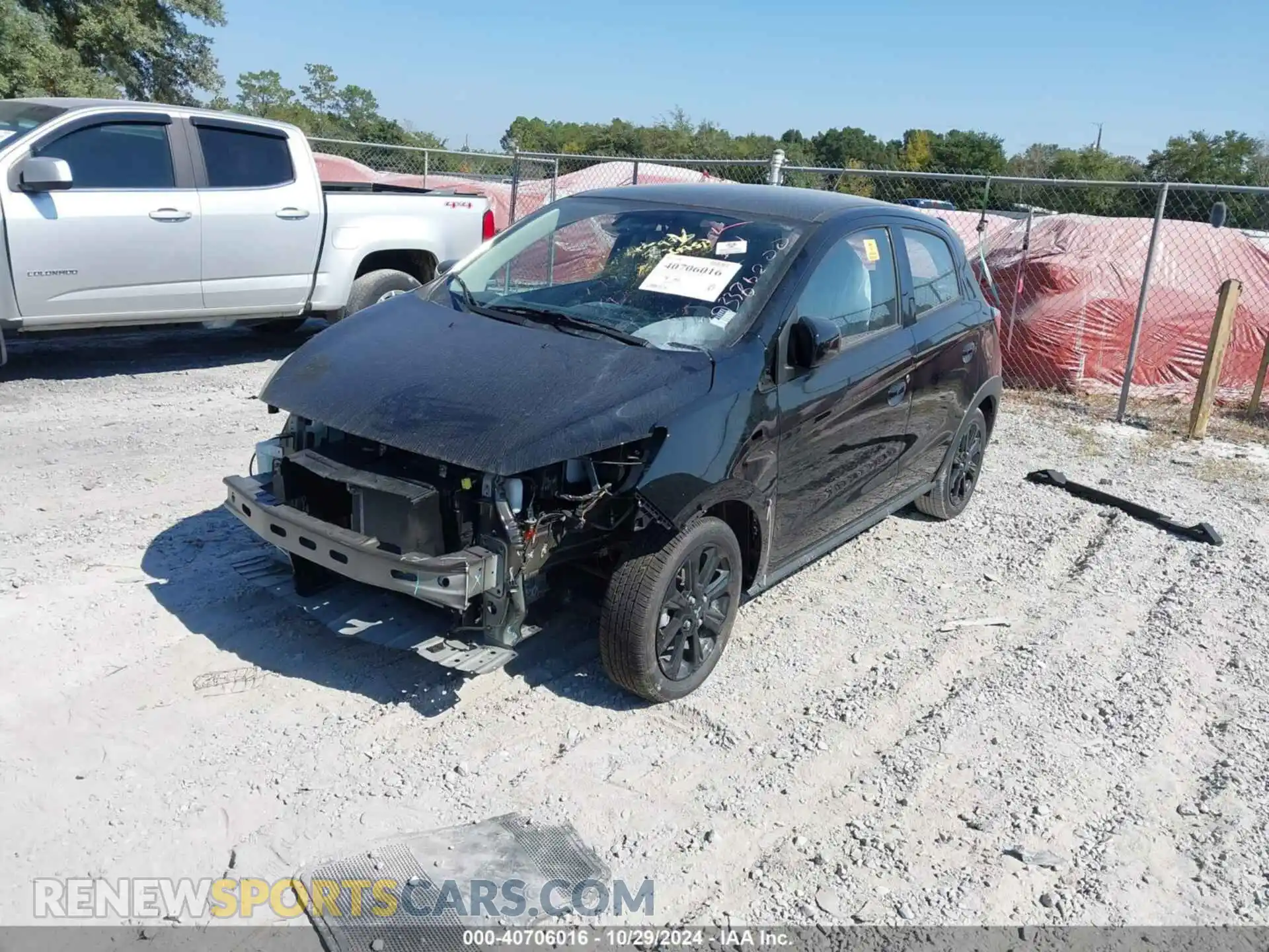 2 Фотография поврежденного автомобиля ML32AWHJ3RH005569 MITSUBISHI MIRAGE 2024