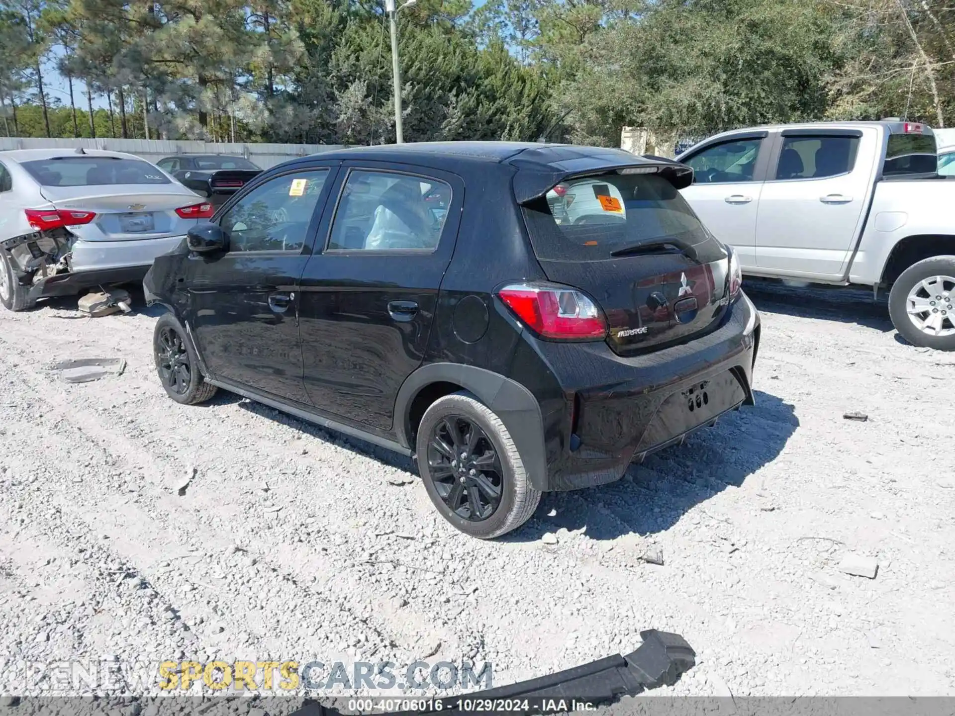 3 Фотография поврежденного автомобиля ML32AWHJ3RH005569 MITSUBISHI MIRAGE 2024