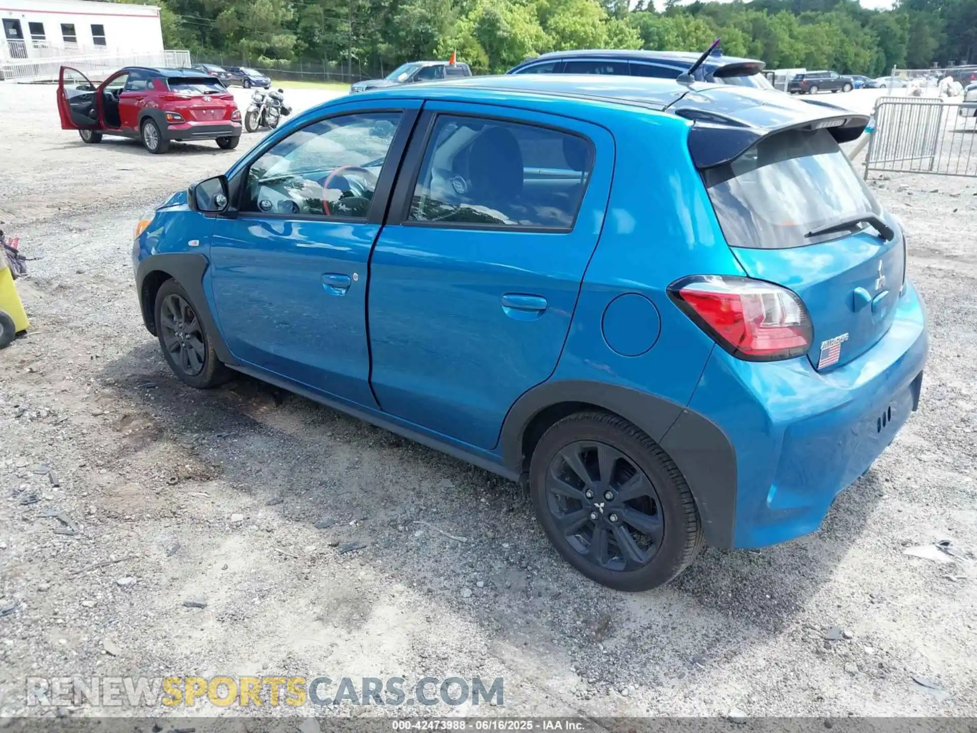3 fotografías del automóvil dañado ML32AWHJ4RH030996 MITSUBISHI MIRAGE 2024