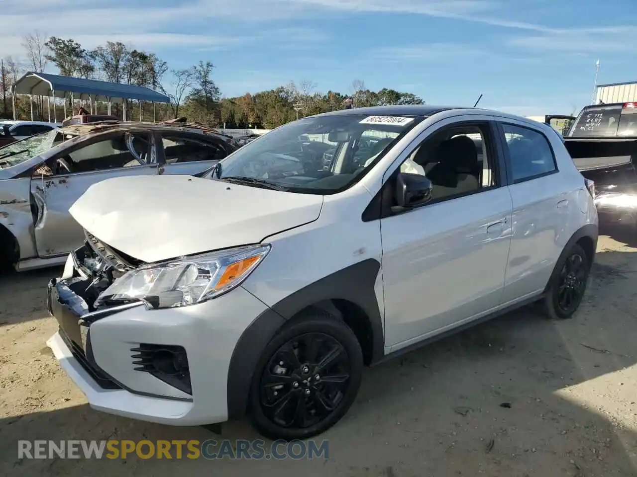 1 Photograph of a damaged car ML32AWHJ6RH014332 MITSUBISHI MIRAGE 2024