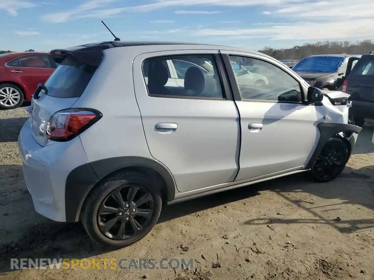 3 Photograph of a damaged car ML32AWHJ6RH014332 MITSUBISHI MIRAGE 2024
