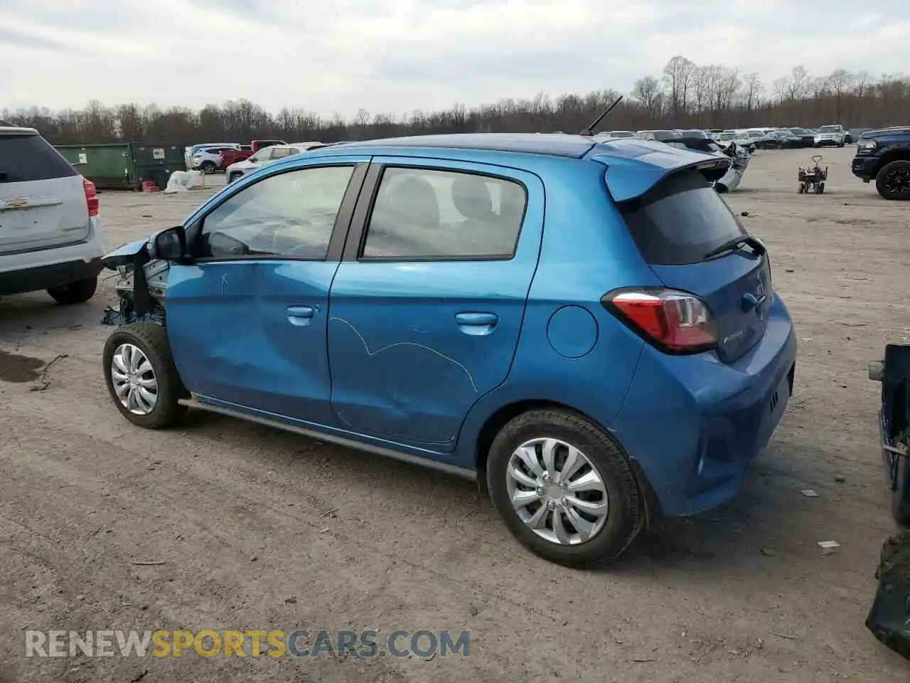 2 Photograph of a damaged car ML32AWHJ7RH000908 MITSUBISHI MIRAGE 2024