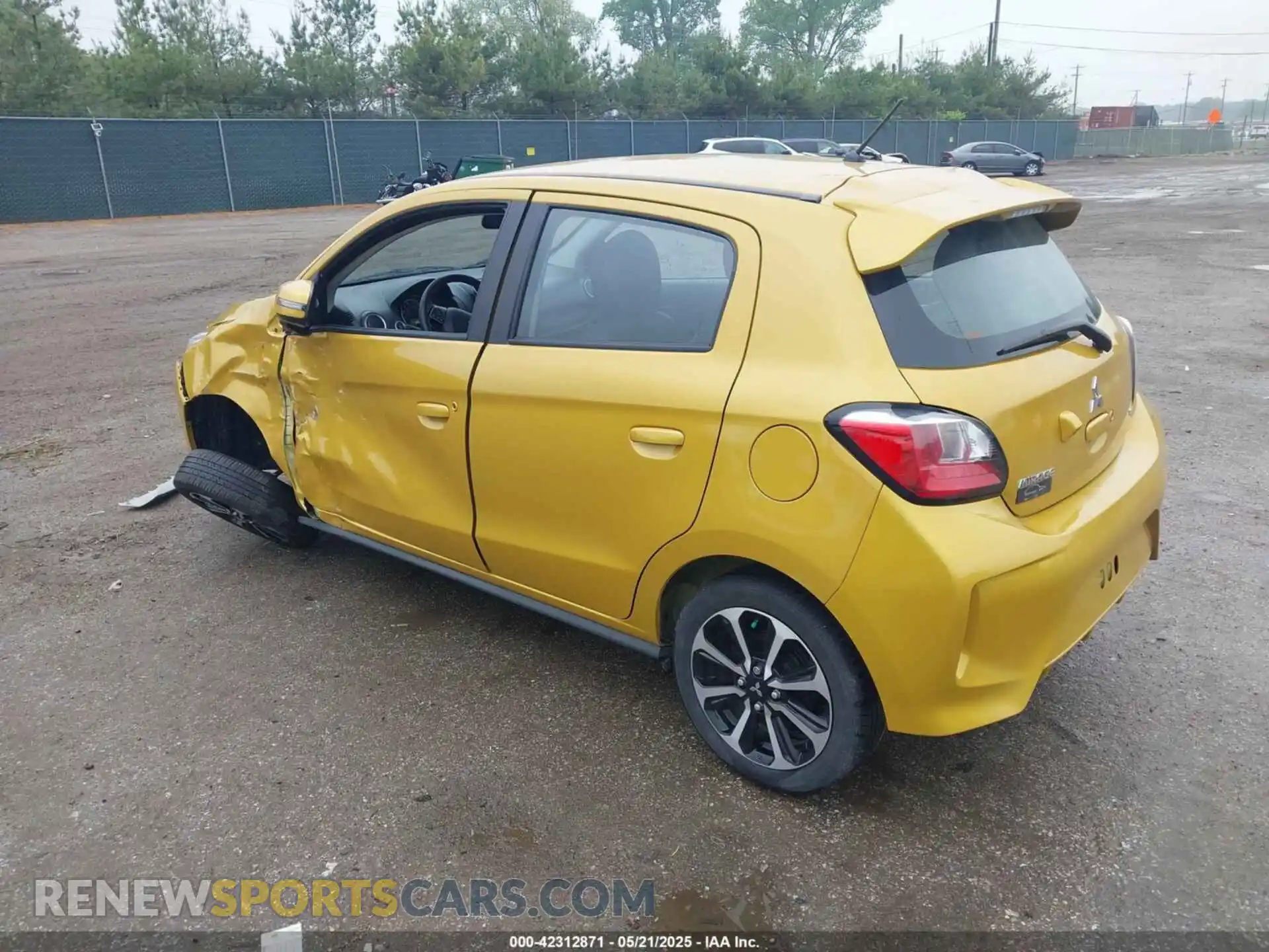 3 Photograph of a damaged car ML32AWHJ7RH003579 MITSUBISHI MIRAGE 2024