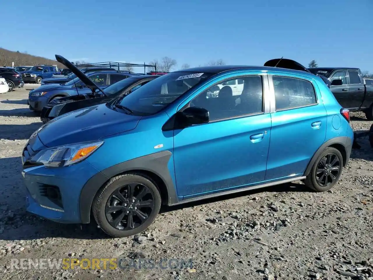 1 Photograph of a damaged car ML32AWHJ8RH003963 MITSUBISHI MIRAGE 2024