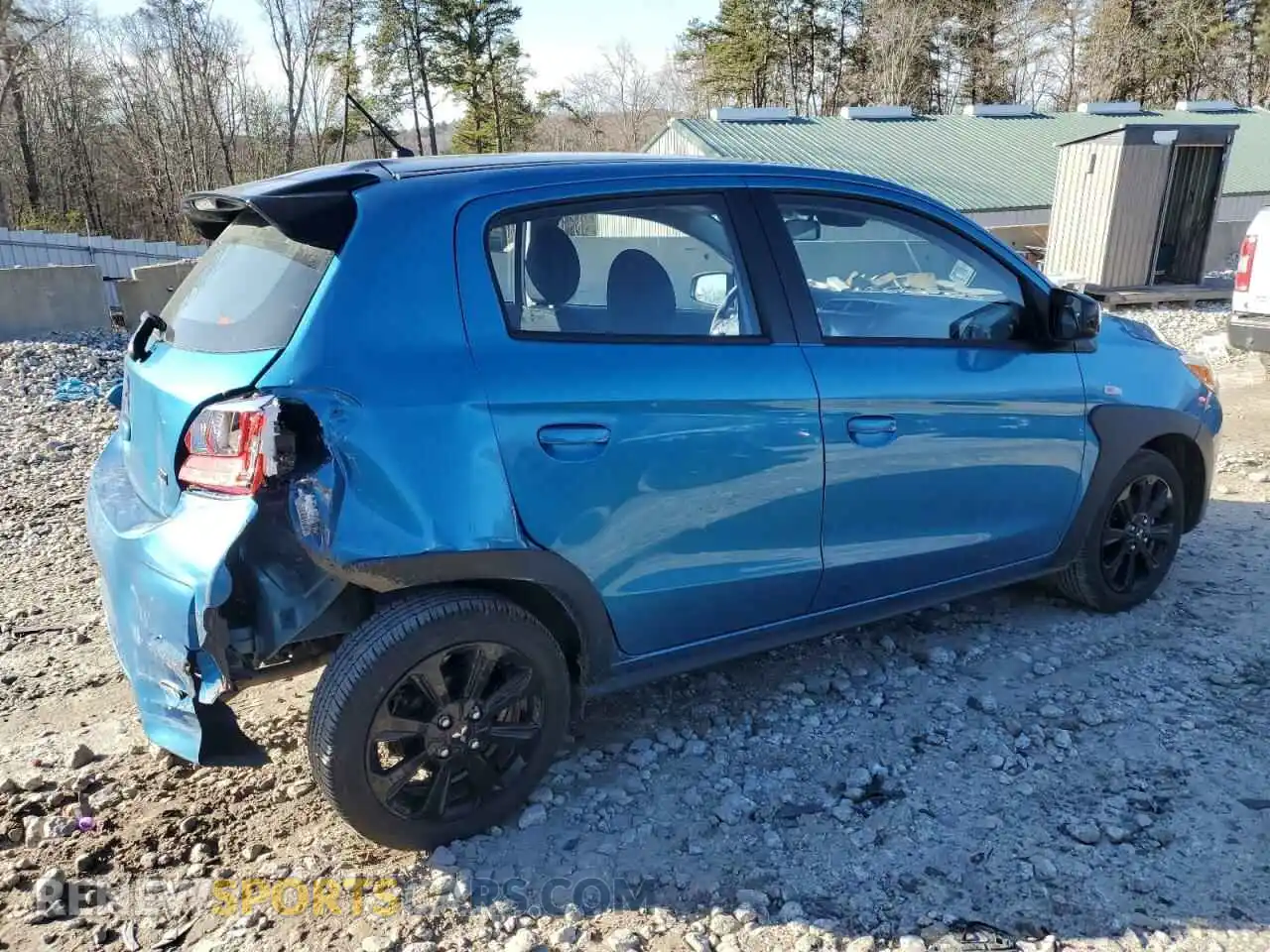 3 Photograph of a damaged car ML32AWHJ8RH003963 MITSUBISHI MIRAGE 2024
