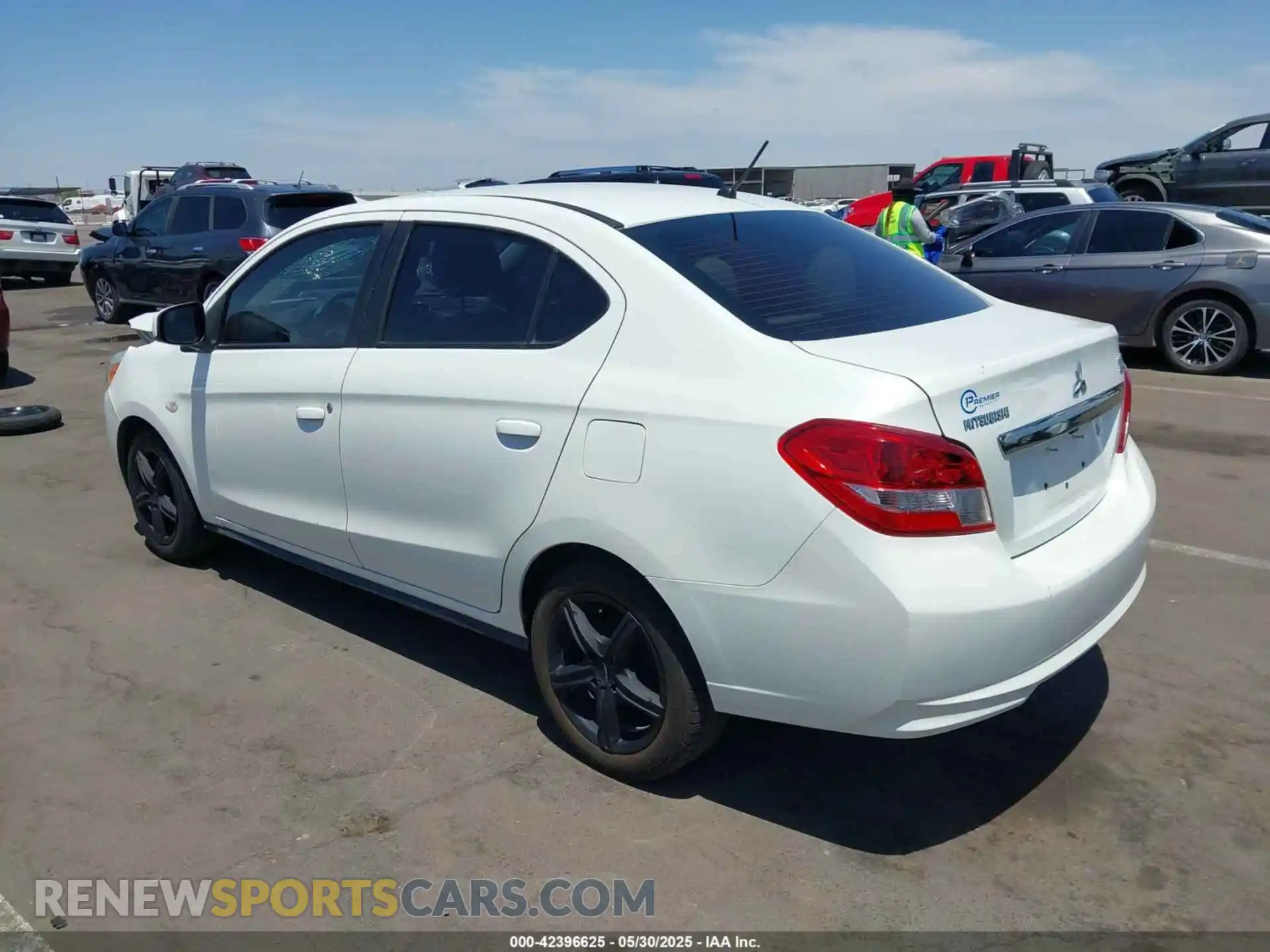 3 Photograph of a damaged car ML32F3FJ1KHF18895 MITSUBISHI MIRAGE G4 2019