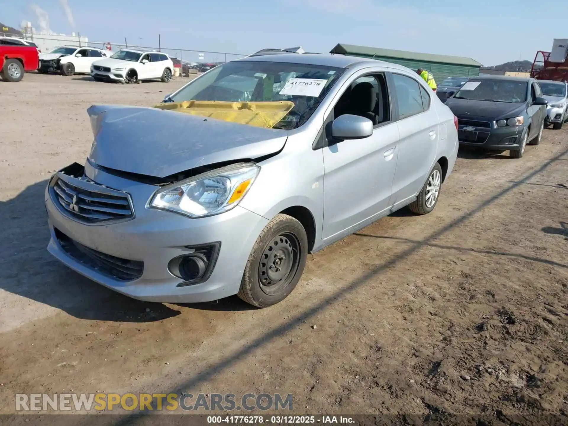 2 Photograph of a damaged car ML32F3FJ2KHF08036 MITSUBISHI MIRAGE G4 2019