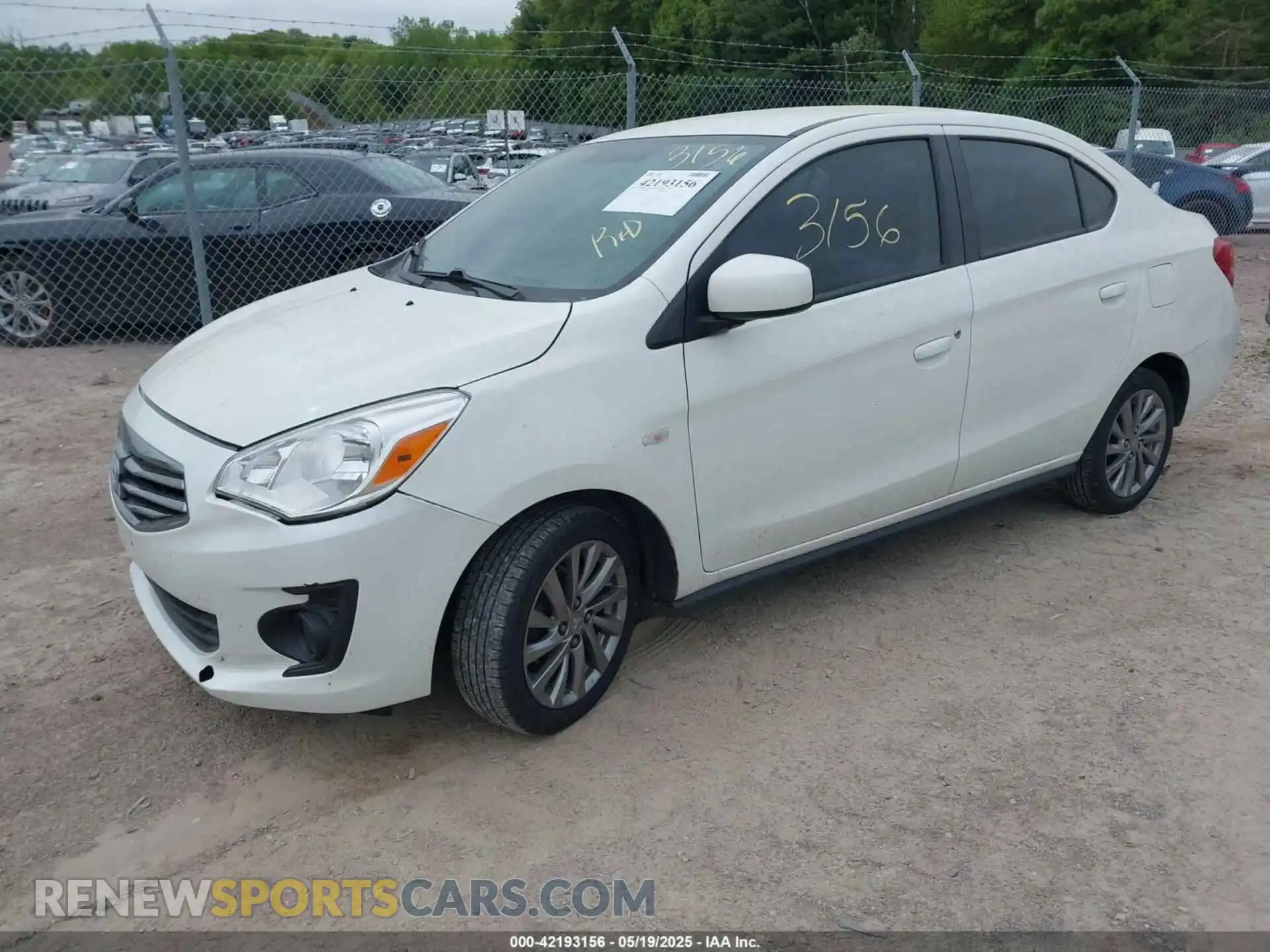 2 Photograph of a damaged car ML32F3FJ2KHF09476 MITSUBISHI MIRAGE G4 2019