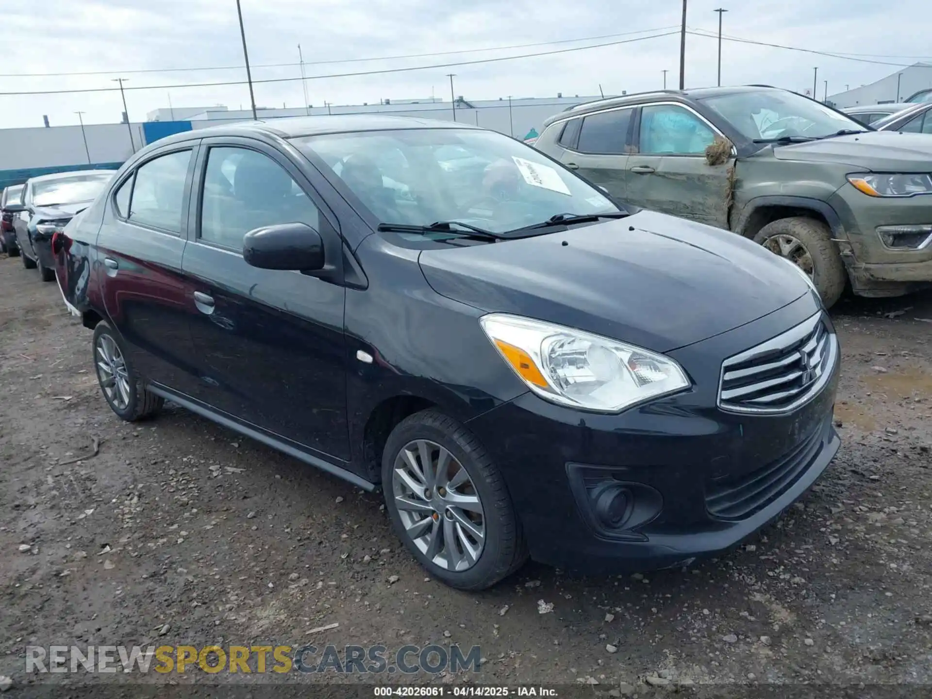 1 Фотография поврежденного автомобиля ML32F3FJ8KHF00569 MITSUBISHI MIRAGE G4 2019