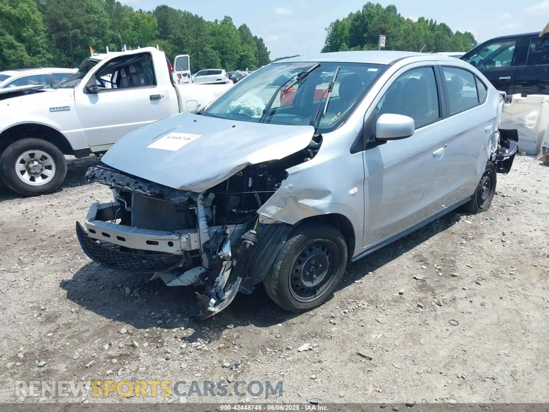 2 Фотография поврежденного автомобиля ML32F3FJ2LHF12265 MITSUBISHI MIRAGE G4 2020